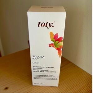 Brand new unopened box, Solaria Body SPF 50 Sunscreen - White